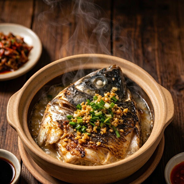 Jumbo Flatfish Head